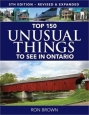 'Top 150 Unusual Things to See in Ontario' book cover